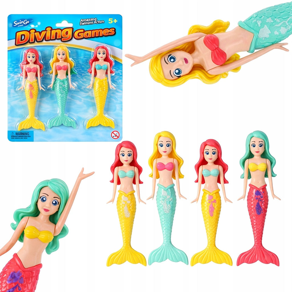 SINKHOLE DIVING TOY LEARNING TO SWIM MERMAIDS FOR SWIMMING POOL FOR WATER BATH