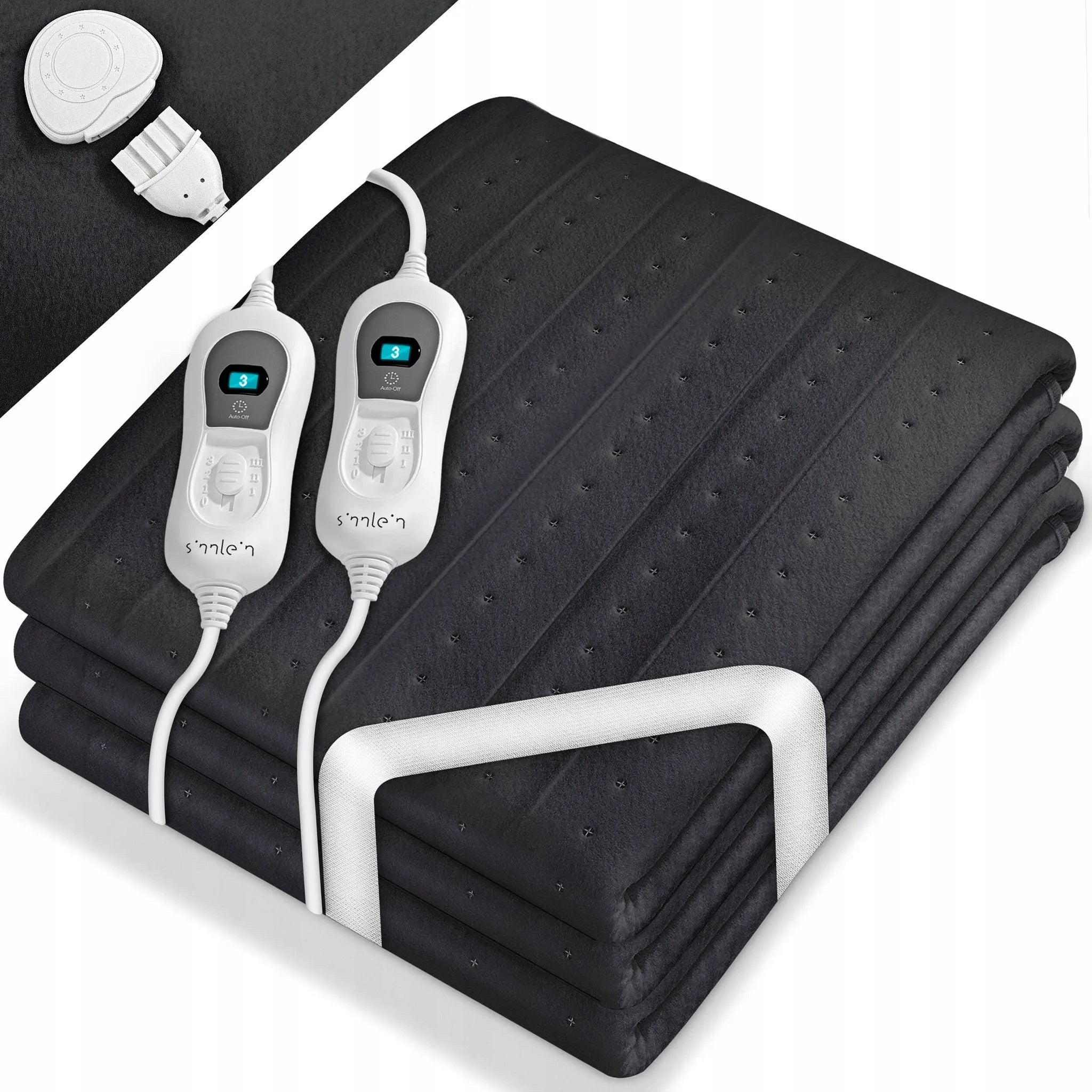 SINNLEIN large electric blanket 160x140 anthracite heating