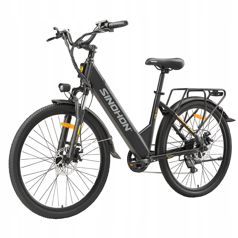 SINOHON EM300 Rower elektryczny 250W 36V 15.6Ah 25km/h 7-biegowa