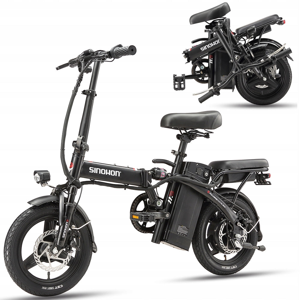 SINOHON M3 Pojazdy elektryczne Męski/Damski 36V10.4Ah 500W 25km/h 14” 50KM