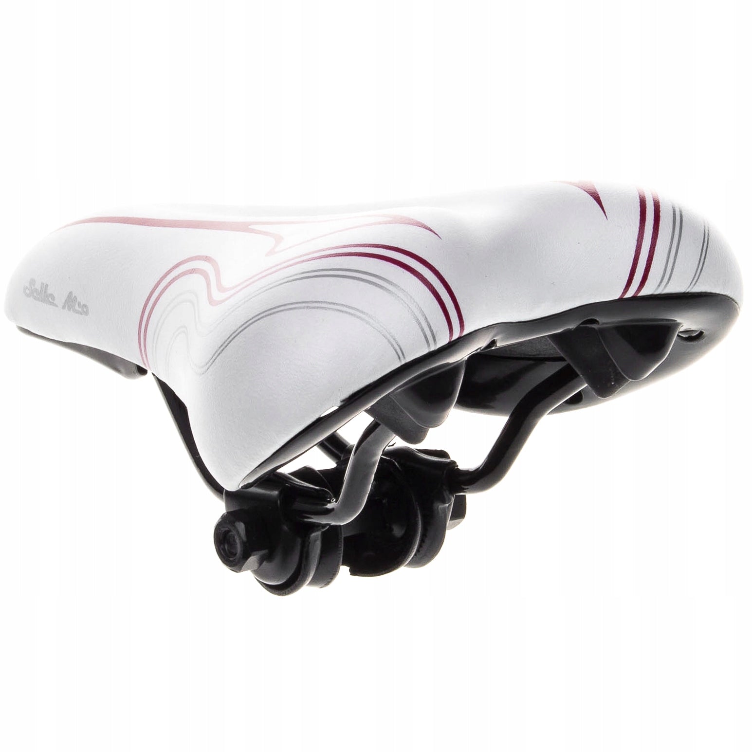 Kinderfahrradsattel Selle Mio Liri, rosa/weiß 