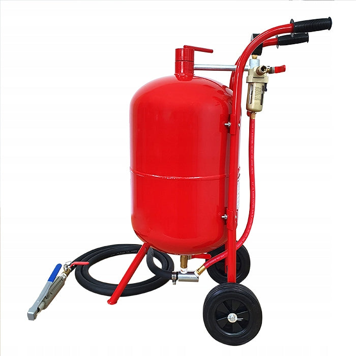 SIPHON SANDBLASTER 38L LITERS SB1 gun, tips, hood, funnel Manufacturer code SB001