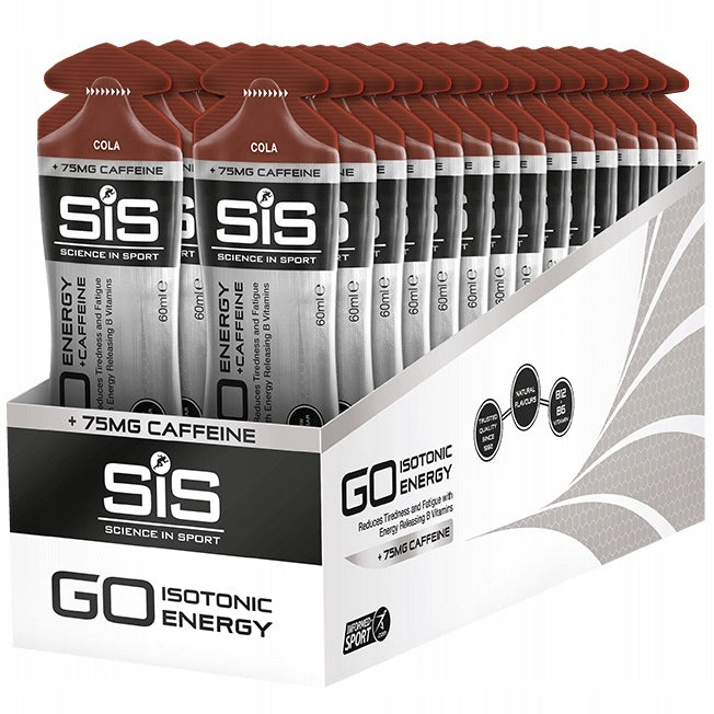 SIS ENERGY+CAFFEINE GEL ENERGY GEL 30pcs x 60ml Energy | Cola
