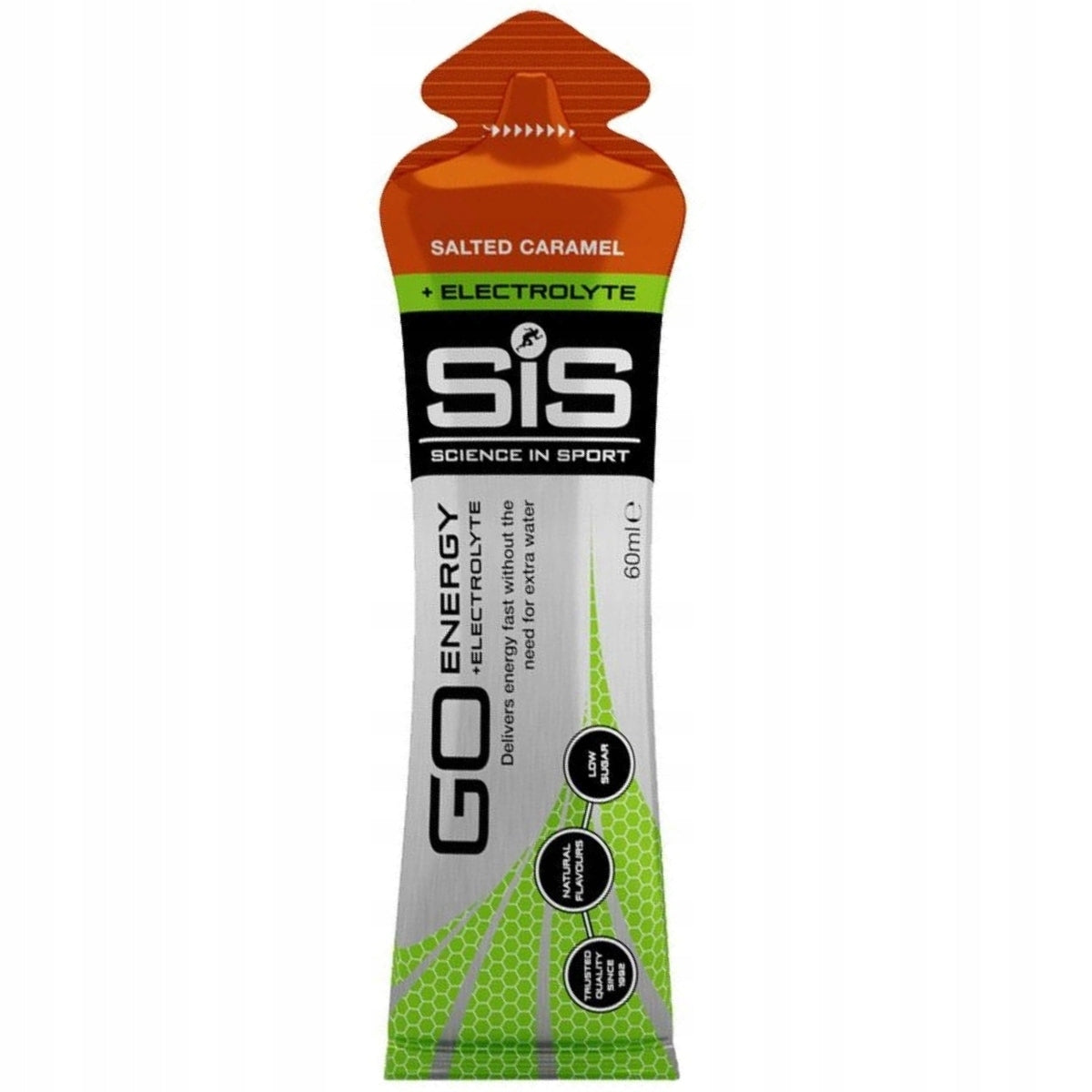 SIS ENERGY GEL + ELECTROLYTE 10x60ml Salted Caramel Manufacturer code 5025324004331