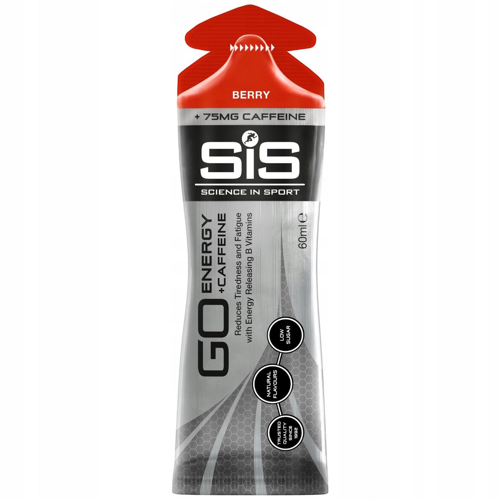 SIS ENERGY GEL WITH CAFFEINE GEL 10x60ml Berry Expiration date at least 3 months from the date of purchase