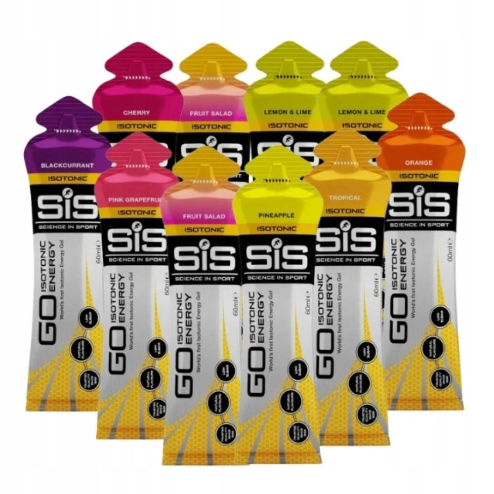 SIS ENERGY GO - ISOTONIC GEL 10 x 60 ml + nowmax ISOTONIC DRINK 25 g Manufacturer code 6922226848010