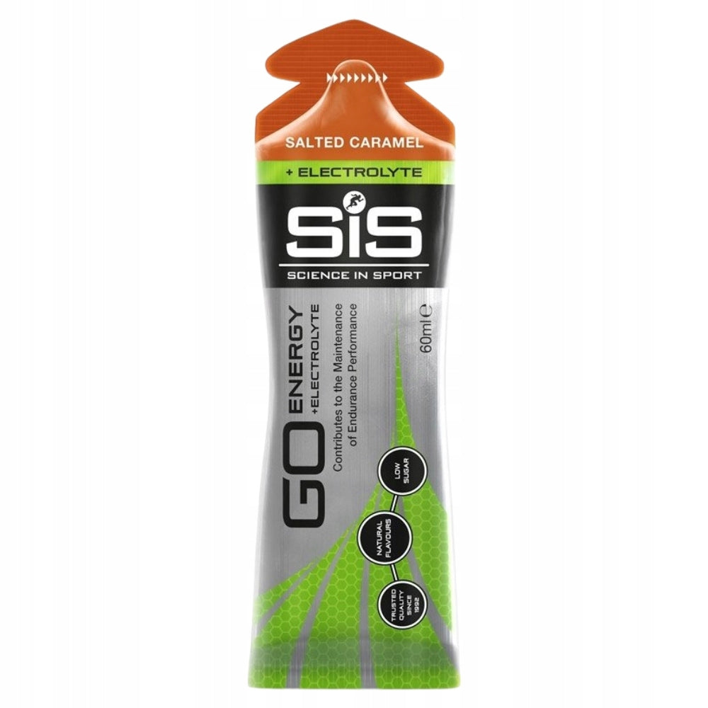 SIS GO ENERGY +ELECTROLYTES 60ml ENERGY STIMULATION CARBOHYDRATE STRENGTH Expiration date at least six months from the date of purchase