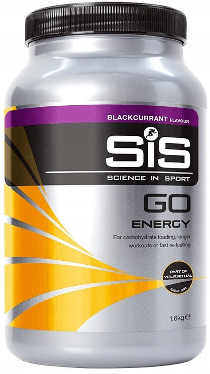 SIS GO ENERGY ISOTONIC CARBOHYDRATE DRINK 1,6kg 1600g | Blackcurrant Brand SiS