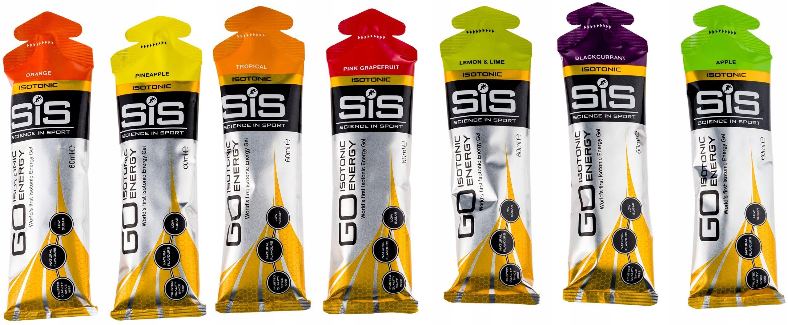 SIS GO Energy isotonic gel (7 x 60 ml)