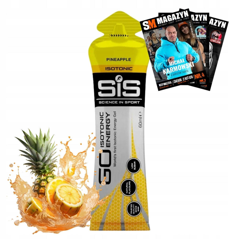 SIS GO ISOTONIC ENERGY GEL ISOTONIC 60 ml TO STIMULATE ENERGY STRENGTH