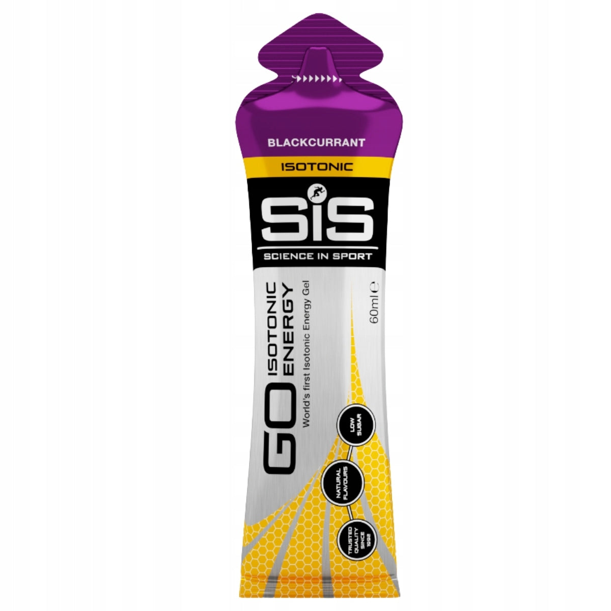 SIS GO ISOTONIC GEL ENERGY GEL 20x60ml Black Currant Brand Science in Sport