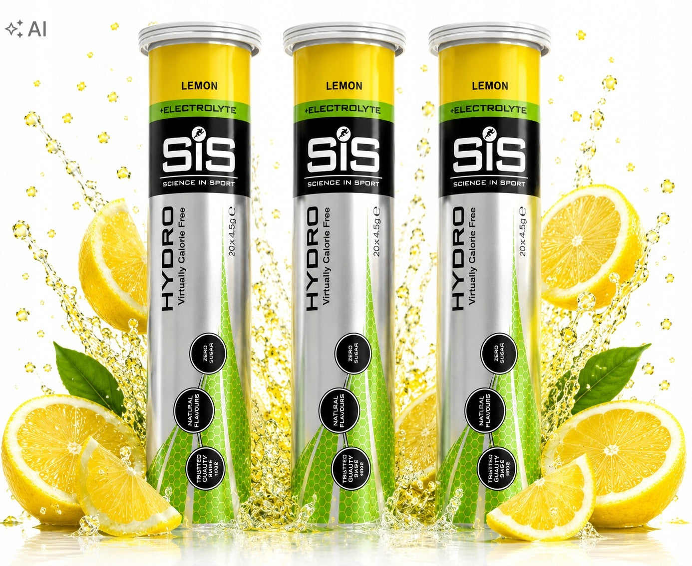SIS HYDRO ELECTROLYTE ISOTONIC EFFERVESCENT TABLETS Hydration Vitamin SODIUM