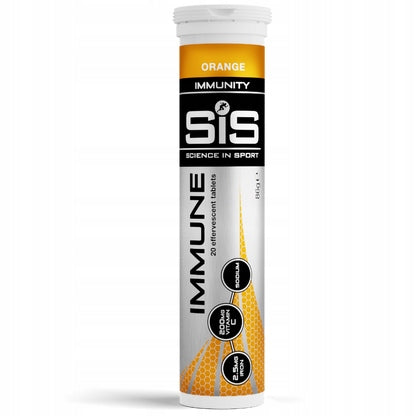 SIS Immune 20 effervescent tablets Resistance Isotonic Wit. C Iron | Orange Expiration date at least six months from the date of purchase