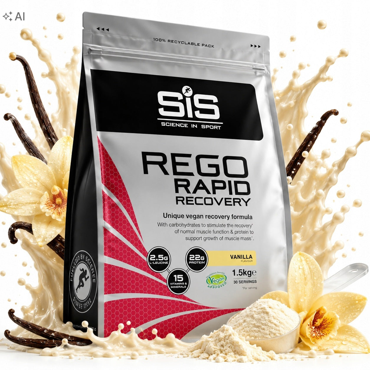 SIS Rego Rapid Recovery 1.5kg REGENERATIVE COCKTAIL AFTER TRAINING PROTEIN