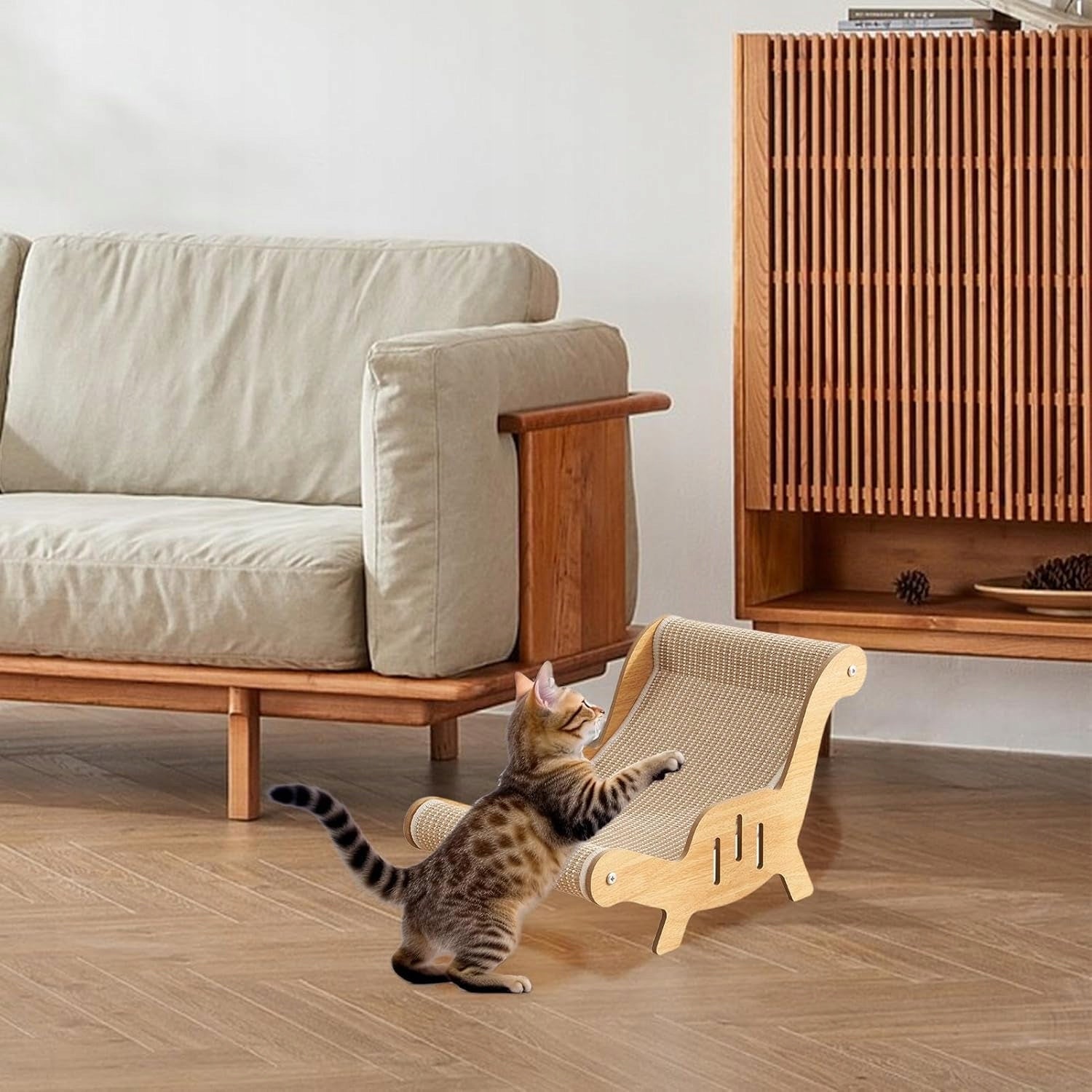 SISAL CAT SCRATCHER, SISAL CAT LOUNGER, COMFORTABLE CAT CHAIR Kind outdoor cat house