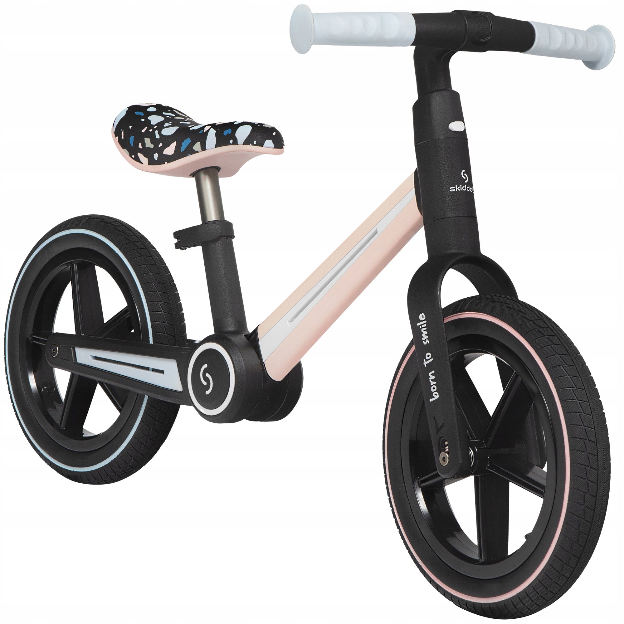 SKIDDOU Balance Bike Folding Ronny Keep Pink Packaging status original
