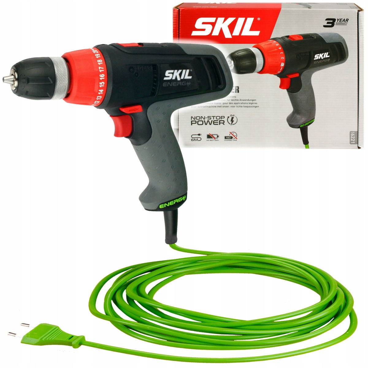 SKIL 6221 CORDED DRILL/DRIVER