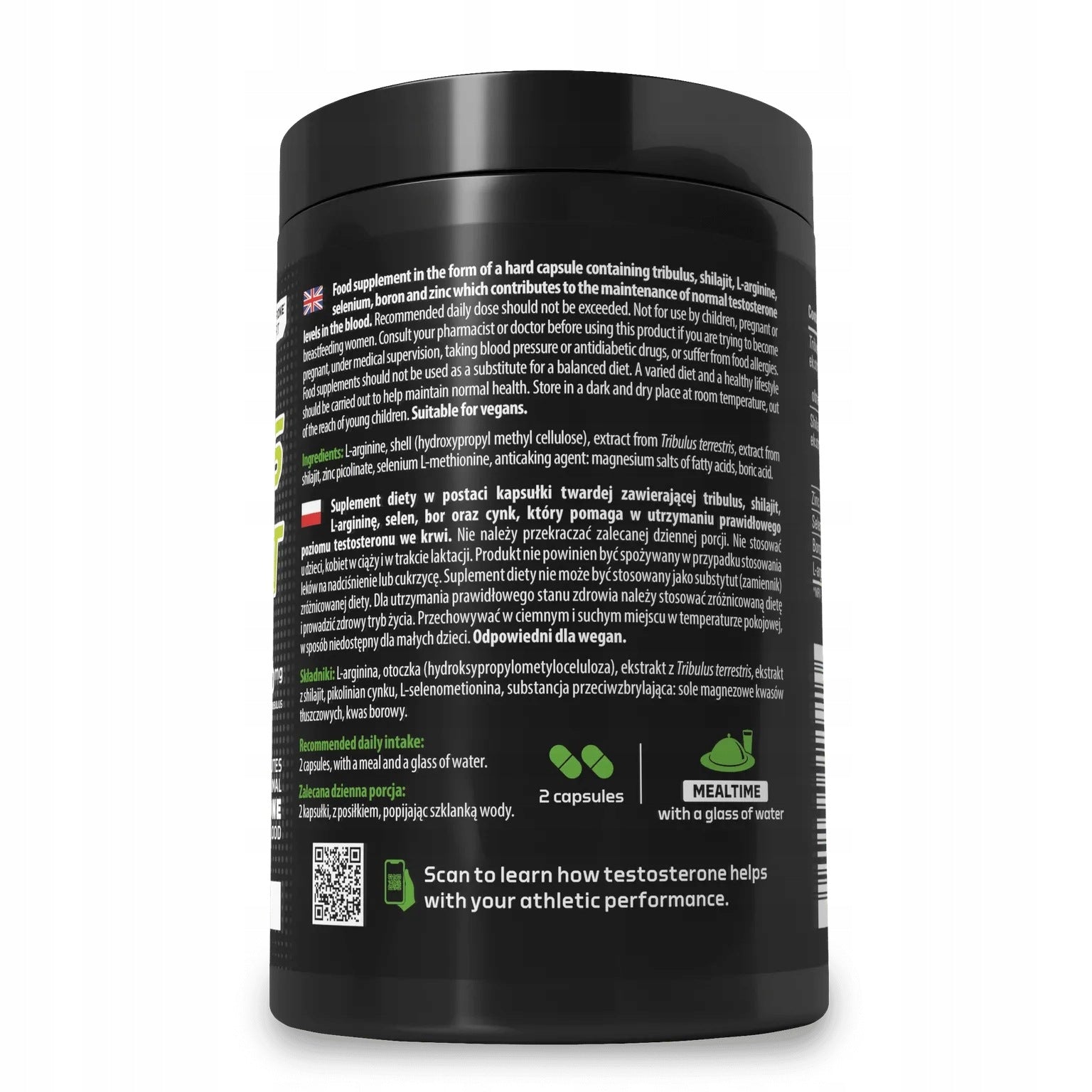 SKILL TRIBULUS 4000mg + SHILAJIT 12000mg(MUMIO) MACE SHILAJIT 60vkaps Packaging status original