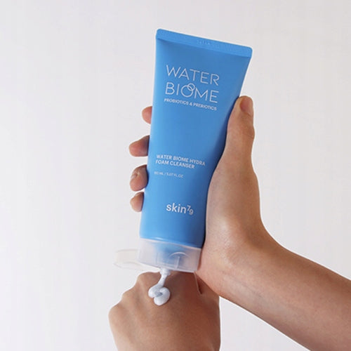 Sanfter Gesichtsreinigungsschaum mit Probiotika und Präbiotika Skin79 Water Biome Hydra Foam Cleanser, 150 ml 
