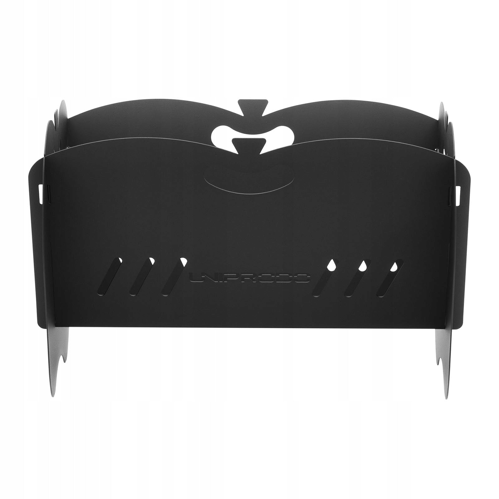 Gartenkamin Uniprodo, 40x30x26 cm, schwarz 