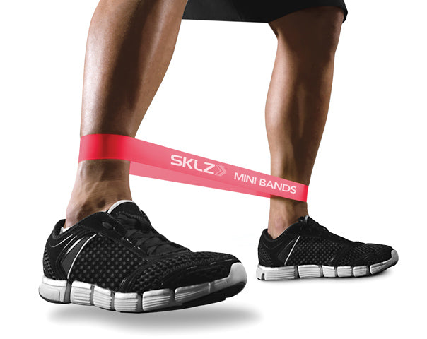 SKLZ SET OF 10 LATEX EXERCISE RUBBERS WITH DIFFICULT DIFFICULTY LEVEL Packaging status original