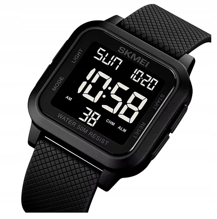 SKMEI men's watch electronic readable dial many functions