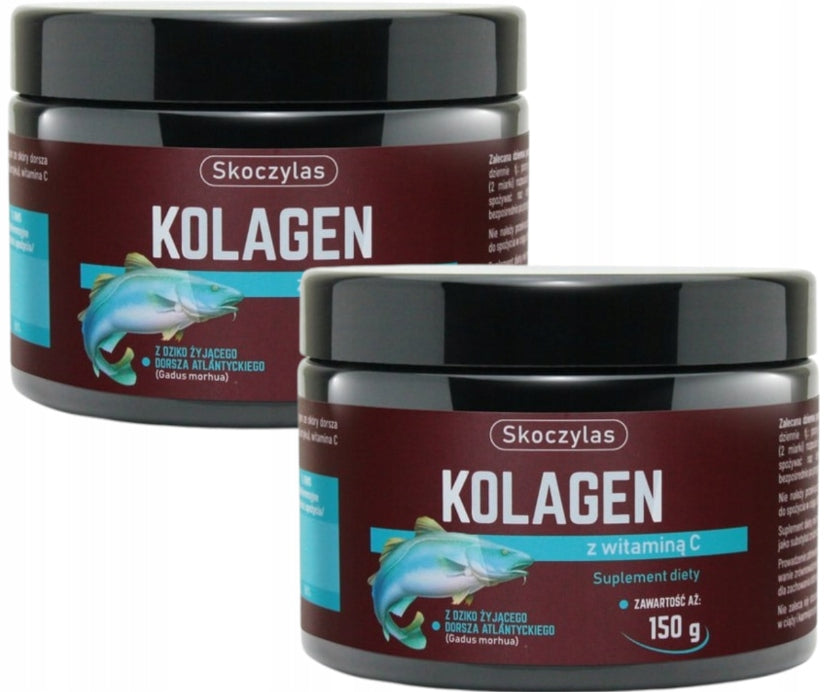 SKOCZYLAS Atlantic Cod Collagen VITAMIN C JOINTS SKIN 2x150 g