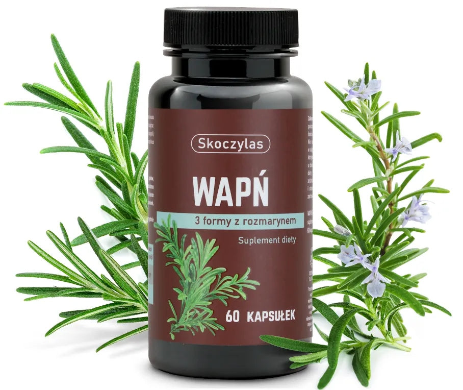 SKOCZYLAS Calcium 3 forms with rosemary digestion liver 60 capsules