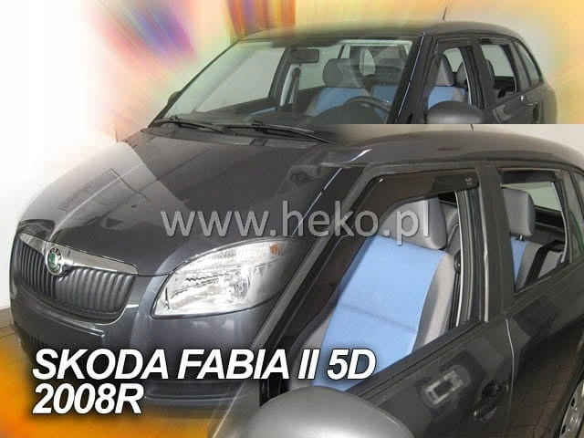 Vėjo deflektorius Heko 28323 5D, priekinis, galinis, 4 vnt.