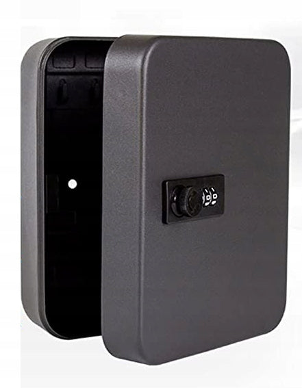 Box, Schlüsselkasten, 20 Stück, schwarz 