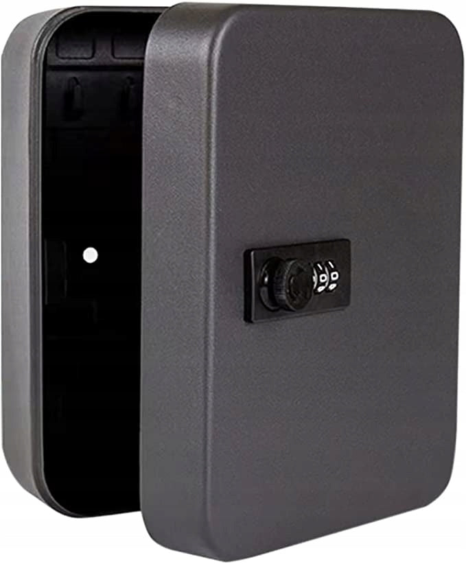 Box, Schlüsselkasten, 20 Stück, schwarz 