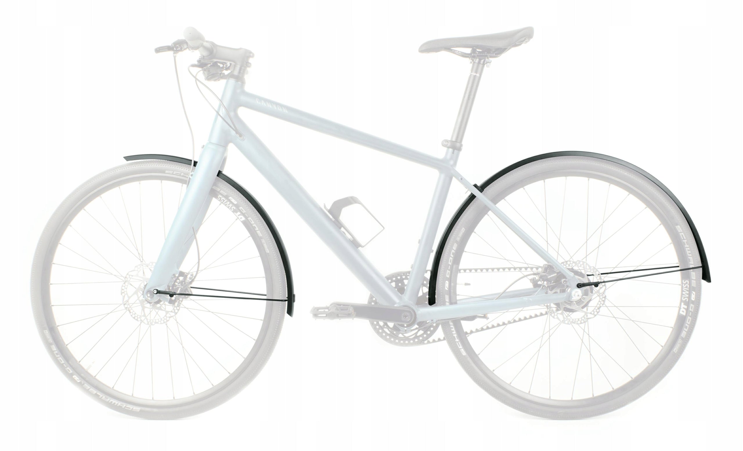 Fahrrad-Visierset, 28" SKS Edge AL 56mm, schwarz 