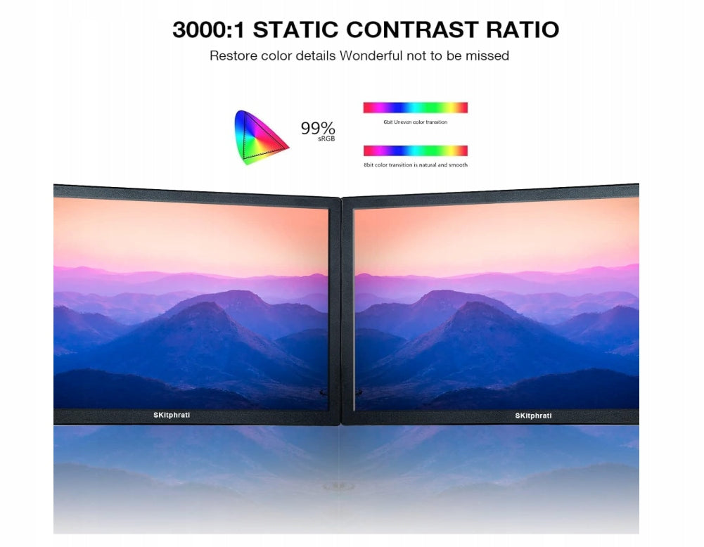 SKitphrati FHD 1080p 15,6'' Monitor with HDMI and VGA Brand no brand