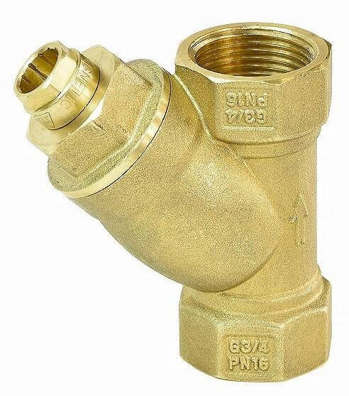 SLANTED MAGNETIC FILTER FOR WATER 1" BRASS Manufacturer code 003601