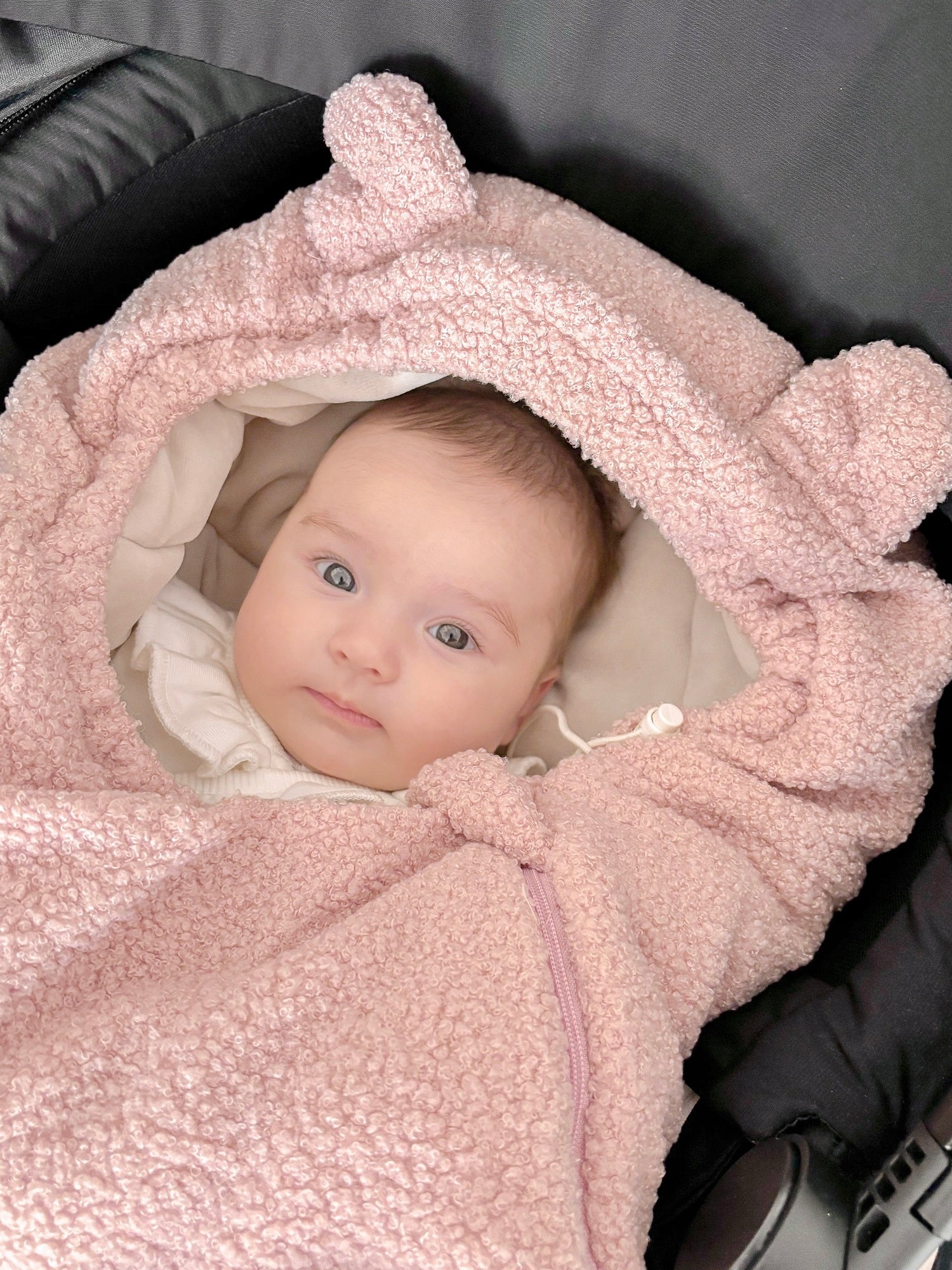 SLEEPING BAG FOR STROLLER AND CAR SEAT LAMB BOUCLE Manufacturer code 5902687199334