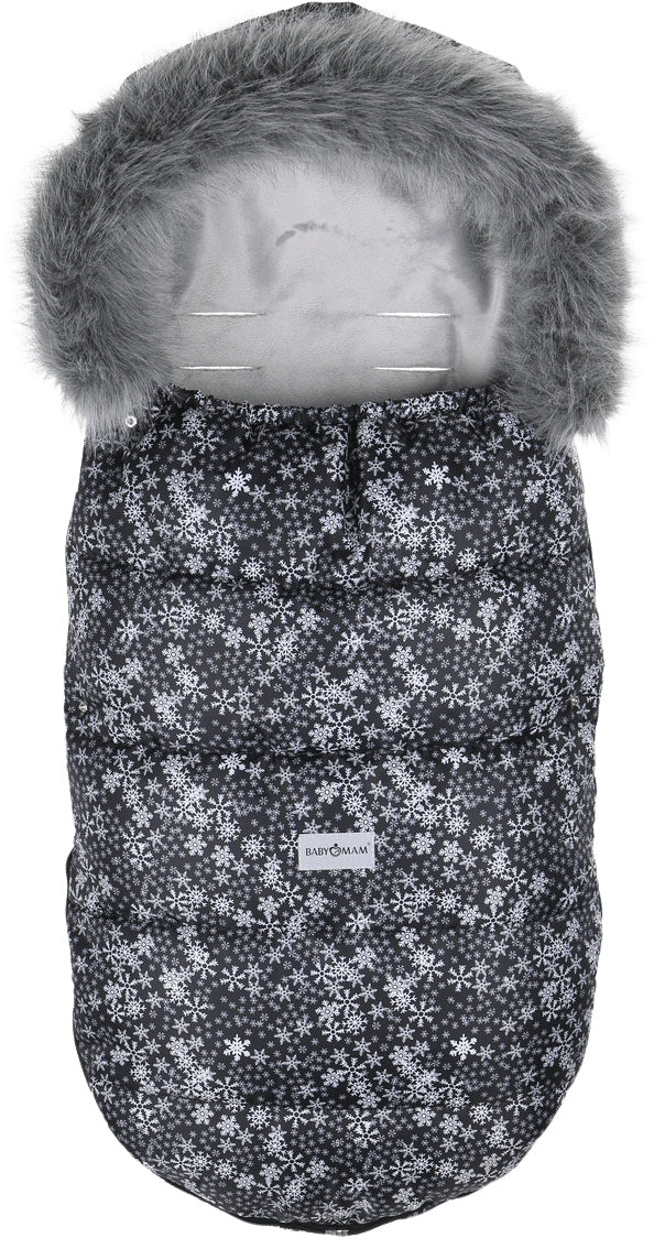 SLEEPING BAG FOR STROLLER SLED FOR WINTER MAXI 114cm INSULATED BABYMAM PREMIUM EAN (GTIN) 5903672168595