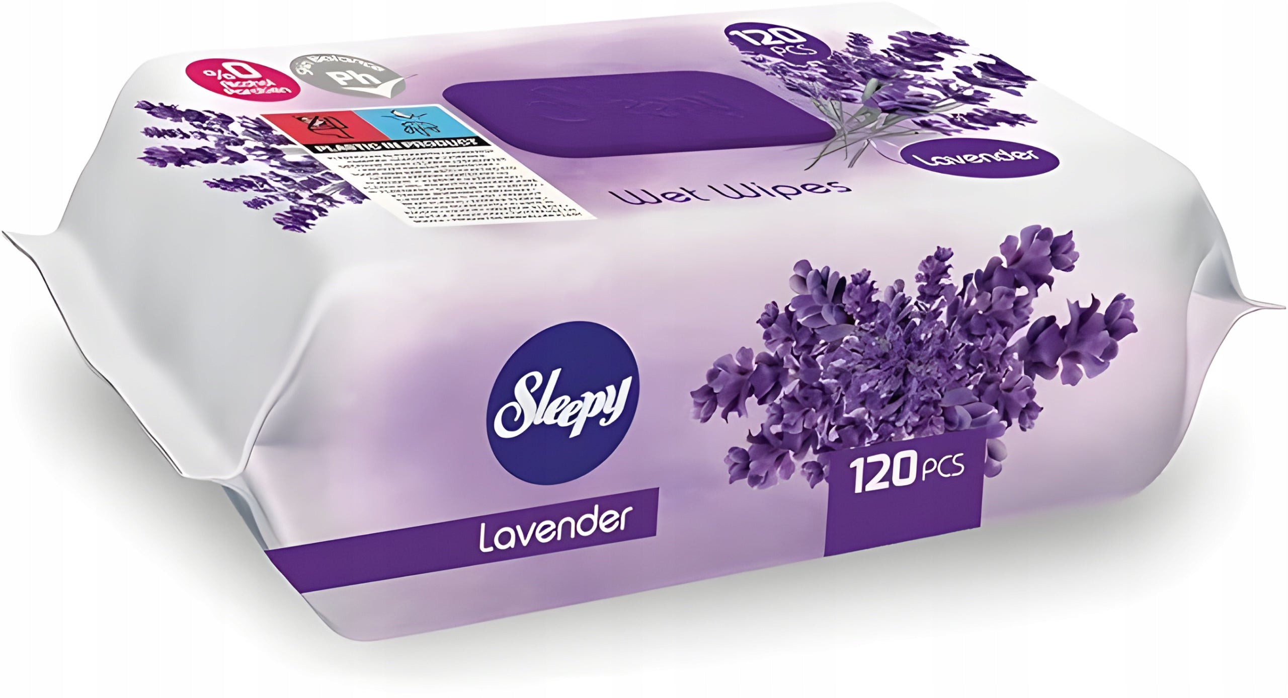 SLEEPY WET WIPES FOR BABIES LAVENDER SCENT 120PCS