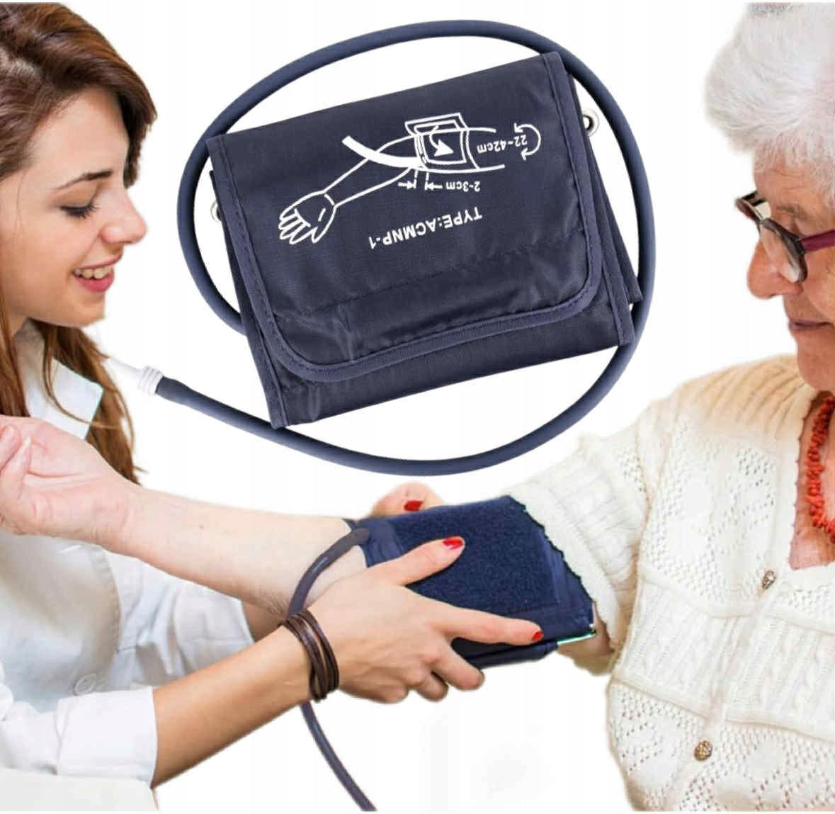 SLEEVE CUFF FOR BLOOD PRESSURE MONITOR UNIVERSAL COMFORTABLE Packaging status original