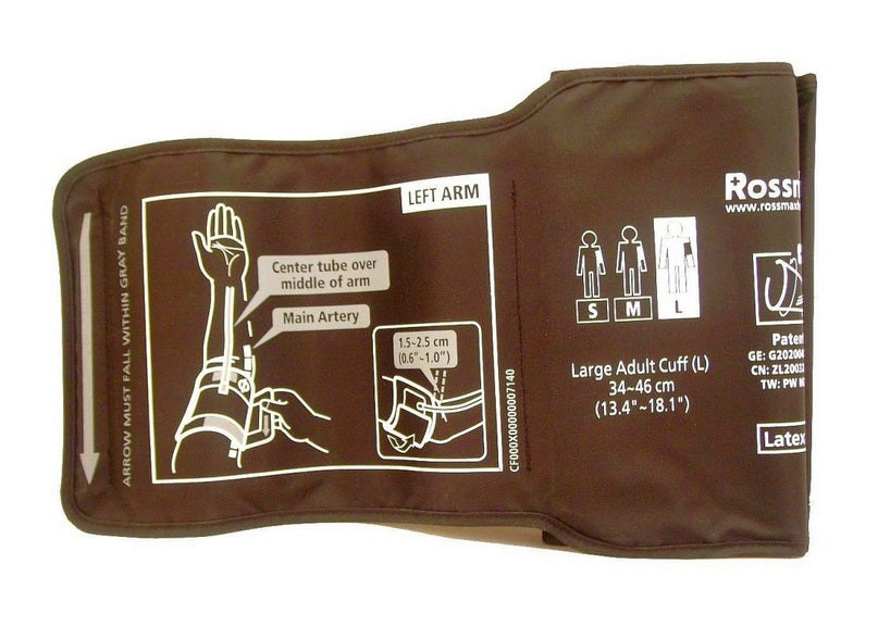 SLEEVE CUFF ROSSMAX LARGE ELECTRONIC BLOOD PRESSURE MONITOR