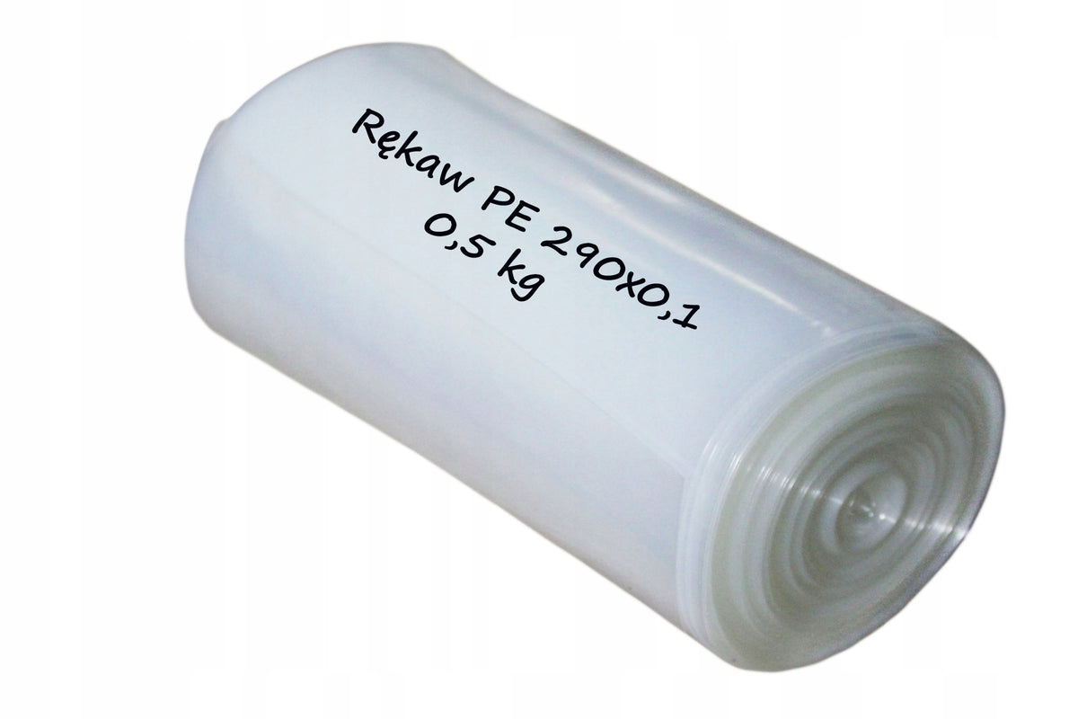 SLEEVE FOIL TUNNEL PE 290x0,1 29cm / FOR WELDING PACKAGING / 0,5 KG