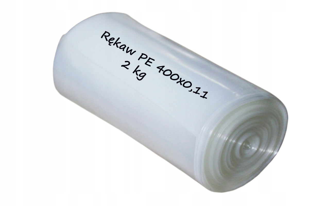 SLEEVE FOIL TUNNEL PE 400x0,11 40 cm 110 we / FOR WELDING / TELUP / 2 kg