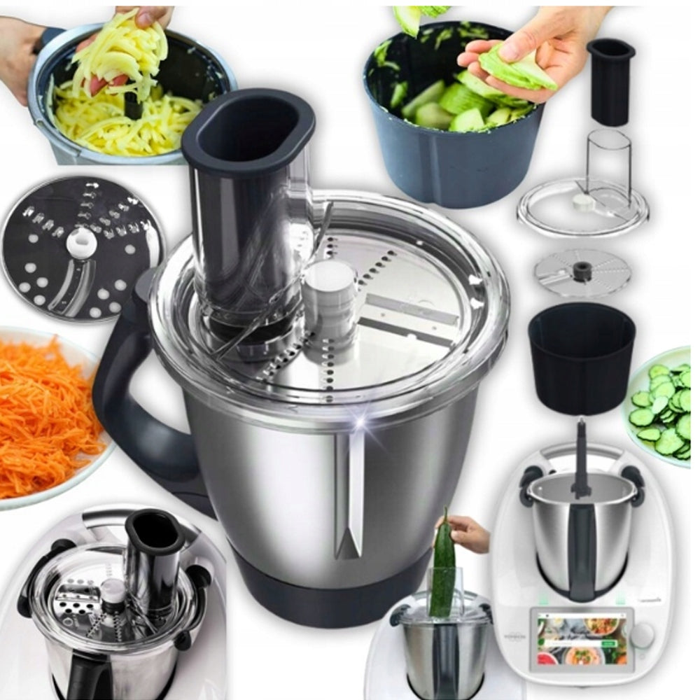 SLICER FRUIT VEGETABLE SHREDDER THERMOMIX TM5 TM6 CUTTING DISC