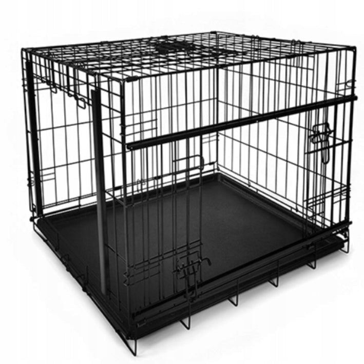 SLIDE Kennel Dog Cage SLIDING DOOR Premium 76 x 53 x 61cm Playpen Packaging status original
