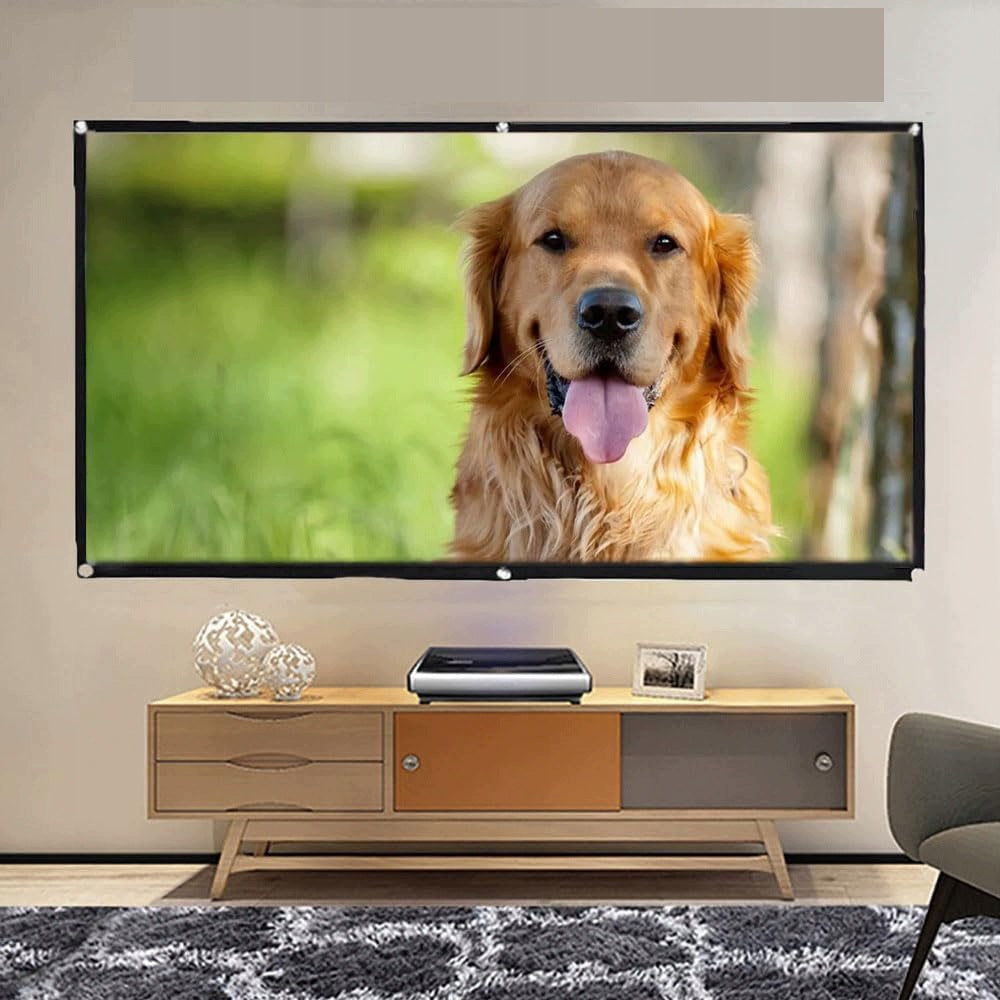 SLIDE PROJECTION SCREEN MATERIAL PORTABLE LARGE 150" INCHES 332x187CM Model HGA0318STV3