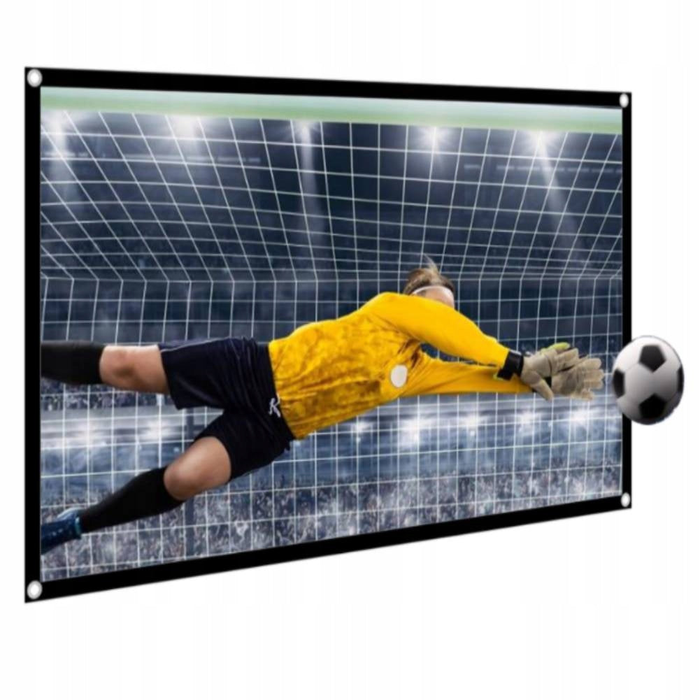 SLIDE PROJECTION SCREEN MATERIAL PORTABLE LARGE 70" 159X90CM 16:9