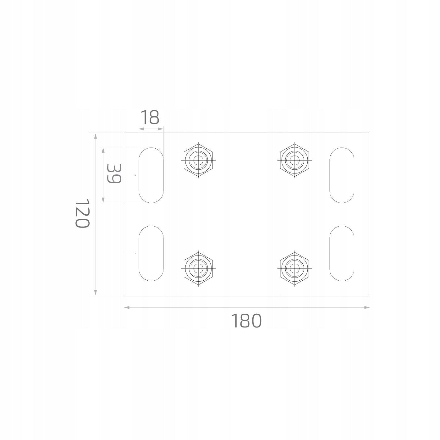 SLIDING GATE ROLLER TROLLEYS 80x80 750KG SET OF 5 ROLLERS FOR RAIL 80 Manufacturer code 60.003