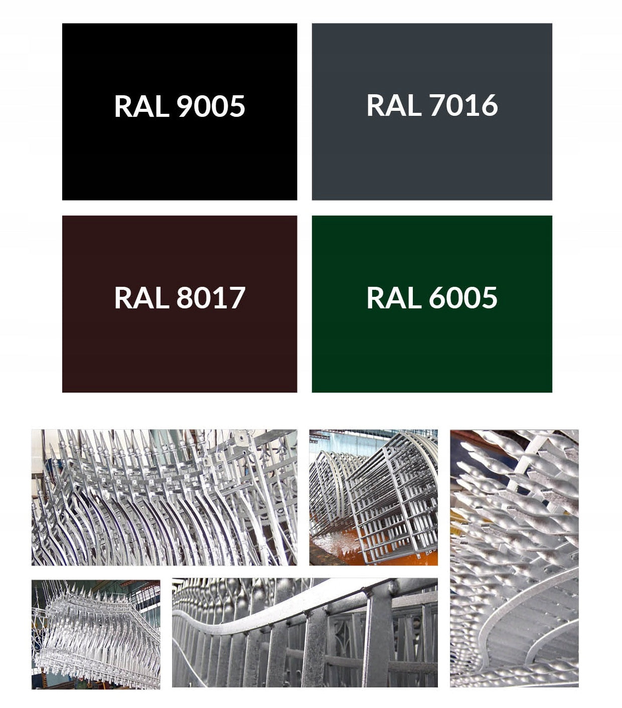 SLIDING entrance gate, galvanized, ral IGA panel Gate type sliding
