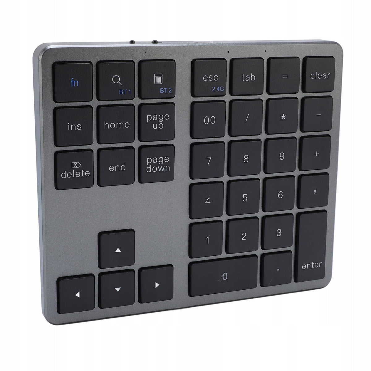 SLIM NUMERIC KEYPAD FOR BLUETOOTH WIRELESS DUAL MODE, RECHARGEABLE