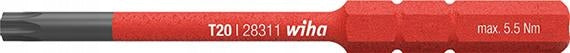 SLIMBIT ELECTRIC TORX BIT T20x75 mm WIHA 35509 Manufacturer code 35509