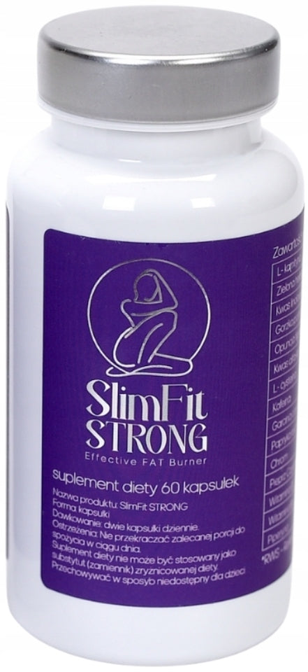 SLIMFIT STRONG Weight Loss Improvement Metabolism L-Carnitine Caffeine 2x60pcs Brand no brand
